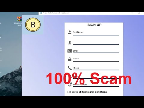 Bitcoin Miner Pro-legit or Scam? | 100% Scam