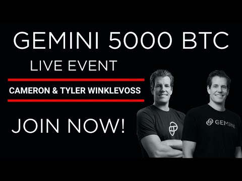 Gemini Brothers | Cameron & Tyler Winklevoss: Investing, Stock, Exchange, Bitcoin, BTC