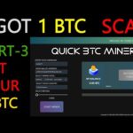 How TO GET 1 BITCOIN | QUICK BTC MINER | SCAM | Part 3