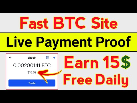Earn 15$ BTC | New Fast Bitcoin Mining Website 2020 | Earn Daily Fast Bitcoin Without investment