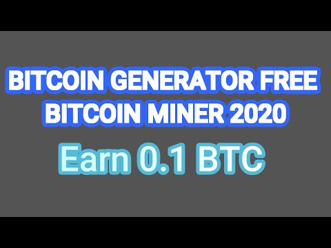 BITCOIN GENERATOR FREE BITCOIN MINER - Bitcoin Adder 2020