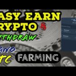 CRYPTO Farming  | BTC and NANO | withdrawal proof | Quicrypto