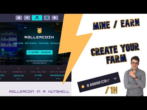Le MEILLEUR FAUCET CRYPTO !  MINING EN LIGNE [ROLLERCOIN] !