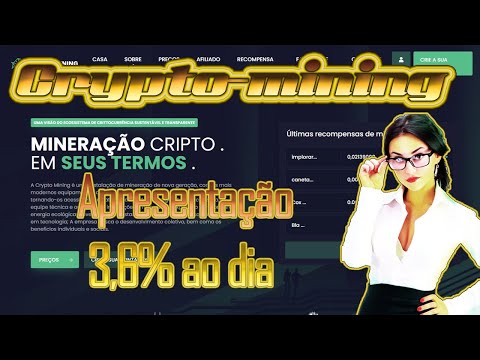 CRYPTO-MINING APRESENTAÇÃO RENDIMENTO DE 3,6% AO DIA E VAMOS LUCRAR