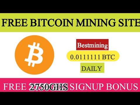 New Bitcoin mining website 2020 || Real btc mining website || Today new btc mining