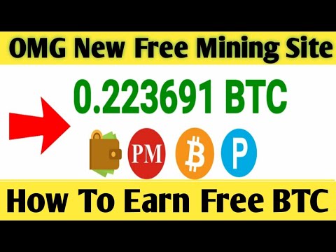 New Bitcoin Cloud Mining Site 2020 ! Free Bitcoin Earn ! How to Earn Free Bitcoin + Giveaway