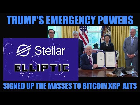 URGENT! TRUMP'S EMERGENCY POWERS JUST SIGNED UP THE MASSES TO BITCOIN XRP & ALTCOINS!