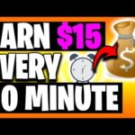 Earn $15 EVERY 10 Minutes [Make Money Online]