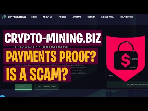 Crypto-mining.biz Payment Proof?? Withdraw? Is Crypto mining biz A SCAM? ((Honest Review))