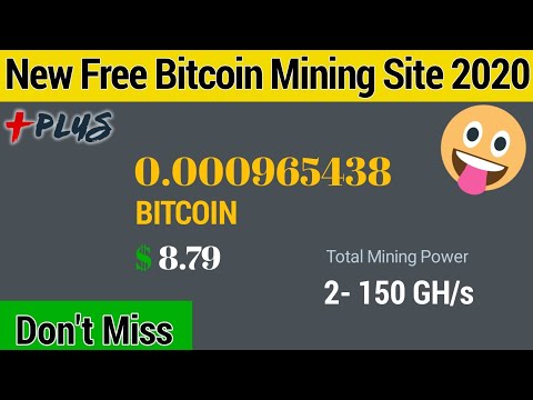 New Bitcoin Mining Site 2020 | Legit Mining Site 2020 | New Free Bitcoin Mining Sites 2020 | Bitcoin