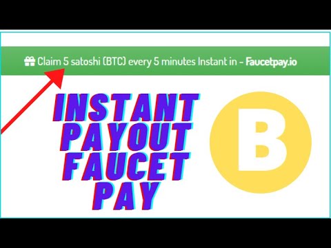 TODAY'S NEW INSTANT BITCOIN PAYING FAUCET ,PAYMENT IN FAUCET PAY JOIN AND EARN FREE BITCOIN