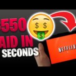 EARN $550 PER DAY WATCHING NETFLIX [Make Money Online]