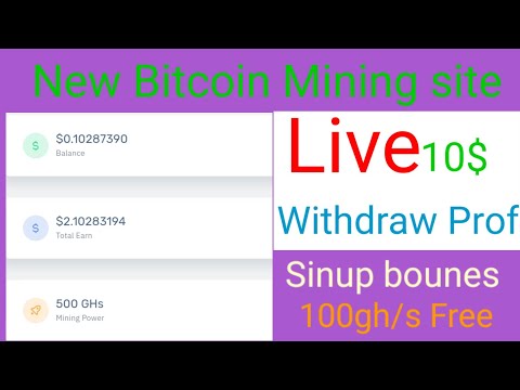 New Bitcoin Mining Site 2020 || Sinug bounes 100Gh/s Free || Live Withdraw Prof || Saraiki Lala