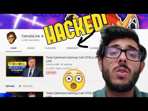 BITCOIN SCAM!! CarryisLive CHANNEL HACKED||CARRYMINATI||