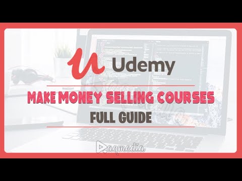 Udemy Tutorial: Create Account and Earn Money Online