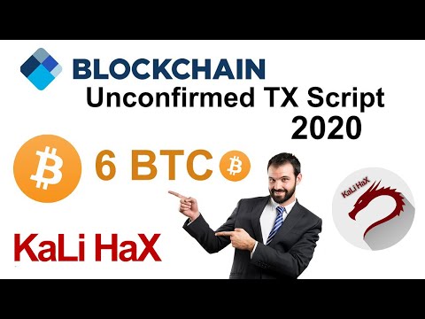 Bitcoin Unconfirmed Transaction Script Hack 2020 (NO SCAM) ✅
