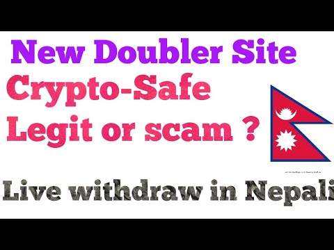New Doubler site Crypto-safe Review in Nepali ||Legit or scam with payment proof