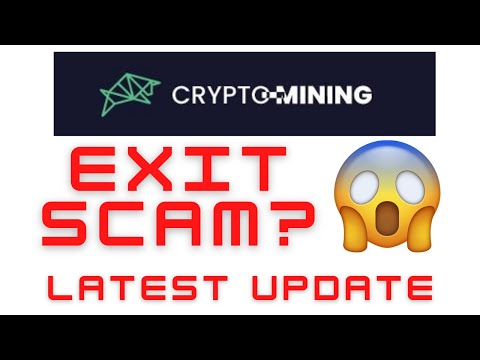Crypto Mining Biz Exit Scam Is In Effect BEWARE [LATEST UPDATE]