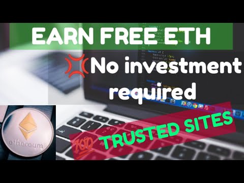 Earn Free Ethereum(ETH) | New faucets sites 2020 | Free crypto jobs | Work from home jobs