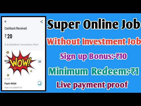 Super Online Job||Without Investment Job||Live Payment Proff||tamilearntricks||