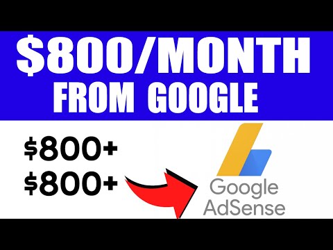 EARN $807 16 Per Month Using Google! Make Money Online Google 2020
