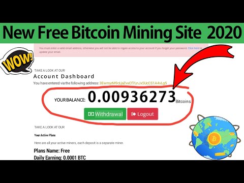 New Legit Free Bitcoin Mining Site 2020 | New Bitcoin Mining Sites 2020 | New Bitcoin Mining Site