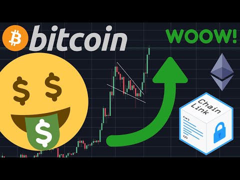 HUGE WARNING TO ALL BITCOIN TRADERS!!!!! CHAINLINK GOING PARABOLIC!!!!