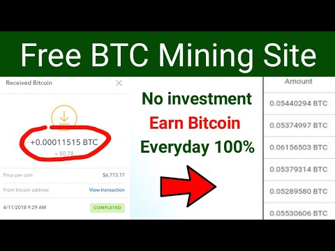 Free Bitcoin Mining Website 2020 | BTC Mining site | Earn Money skills