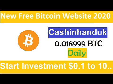 New Free Bitcoin Mining Site 2020-Free Cloud Mining Site 2020-Cashinhanduk Review