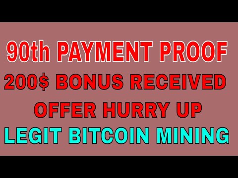 Cryptocloudmining.cc 90th Live Withdraw Payment Proof | New Trusted Bitcoin Mining Site 2020 mining