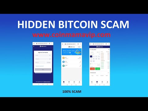 Hidden Bitcoin Scam Sites