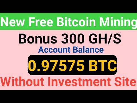 New Free Bitcoin Mining Sites 2020 | 0.008 BTC Earn Without Investment | Top BTC Cloud Mining Sites
