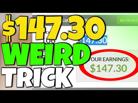 Earn $147.30 With This WEIRD Trick (Make Money Online)