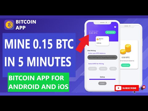 BITCOIN MINING SOFTWARE APP 2020 | MINE 0.15 BTC in 5 Minutes on Android phone.