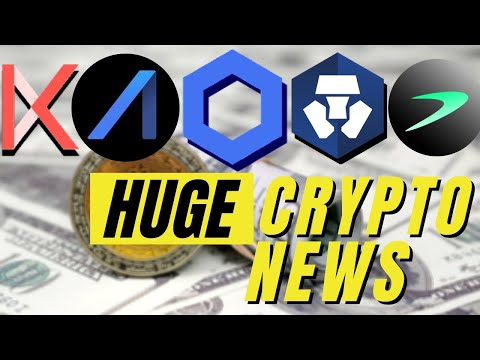 Huge Crypto News | Crypto.com, Kava, AAX, Chainlink and Tellor Oracles