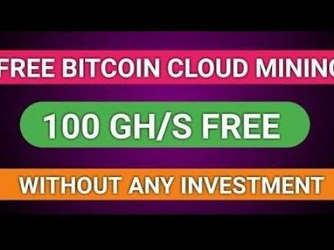 Free Bitcoin Mining. 100GH/s Free Mining Sign Up Bonus