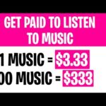 Make $333 PER DAY LISTENING TO MUSIC [Make Money Online WORLDWIDE]