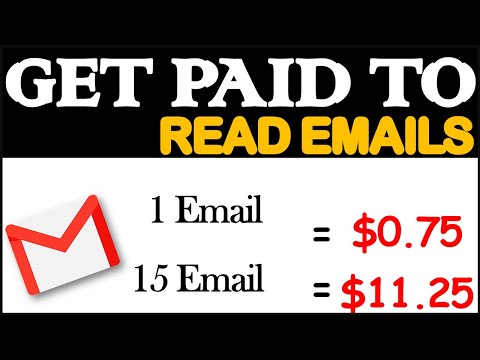 Get Paid to read emails (Make money online for free 2020)