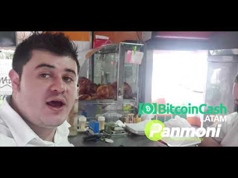 Sebastian Montes Compra con Bitcoin Cash (BCH) en Pollos Don Guillo Medellín