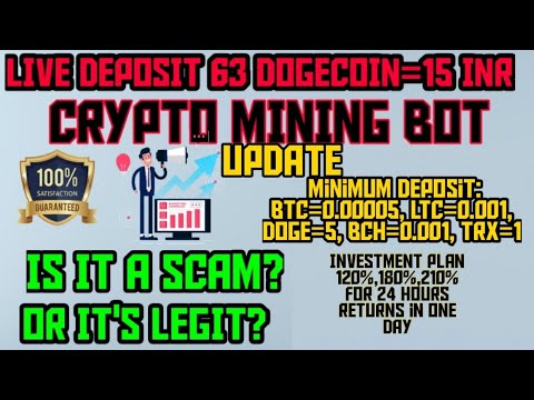 Update: Scam or Real Crypto Mining Bot 2020 telegram No hack