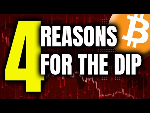 4 Reasons Why Bitcoin and Crypto Dipped Today