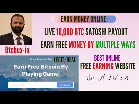 Earn Money Online | How To Create Account In Btcbux | Live Payment Proof | Hindi/Urdu |