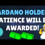 CARDANO HOLDERS PATIENCE WILL BE AWARDED! | CARDANO NEWS | BITCOIN NEWS | CRYPTO NEWS | #CARDANO
