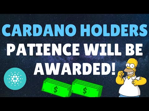 CARDANO HOLDERS PATIENCE WILL BE AWARDED! | CARDANO NEWS | BITCOIN NEWS | CRYPTO NEWS | #CARDANO