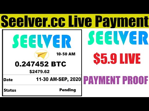 Seelver.cc Payment Proof || New Bitcoin Mining Website 2020 || Free Bitcoin Mining Website