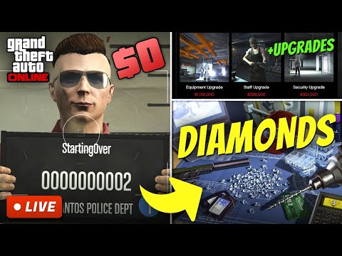 Starting from $0 in GTA 5 Online | BROKE TO RICH S2E5 (Make Money Fast After Account Reset)