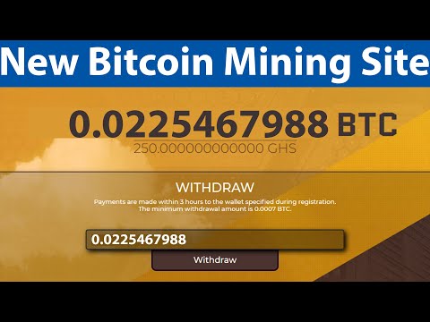New Free Bitcoin Mining Site - Free 250 Gh/s Sign Up Bonus - Lamerio