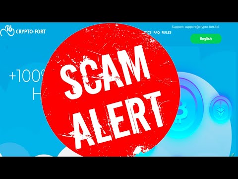 Crypto-fort Ltd SCAM ALERT || SUPER SIR
