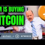 Jim Cramer is Buying Bitcoin // Arweave // Crypto News Update