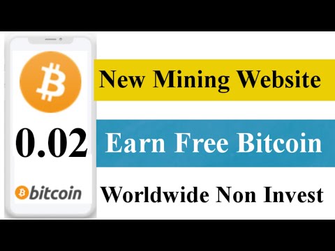 Earn $10 Weekly | Bitcoin Mining New Website Without Investment | Worldwide BTC Miner Site